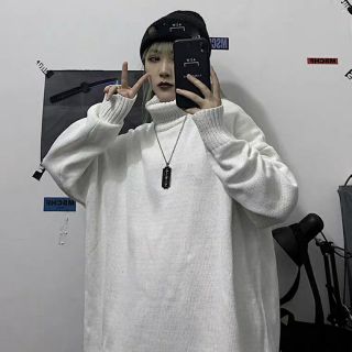 [ CÓ SẴN ] ÁO LEN CỔ LỌ UNISEX