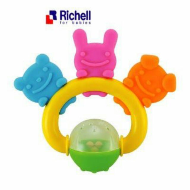 Xúc xắc gặm nướu 3 người bạn Richell