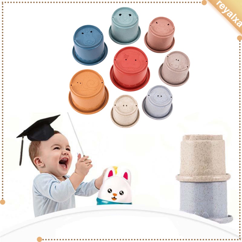 Bộ Đồ Chơi Nhà Tắm Bằng Lúa Mạch Giáo Dục Sớm Cho Bé