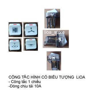 CÔNG TẮC  HÌNH QUẠT(TRẦN-HÚT) - ĐÈN(CHÙM-ỐP TRẦN).