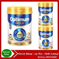 MẪU MỚI Sữa Optimum gold số 1, 2, ,3  hộp 400g ( Date moi