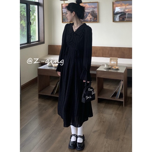 Đầm công chúa dáng dài sang trọng phong cách Hàn Quốc thời trang dành cho nữ