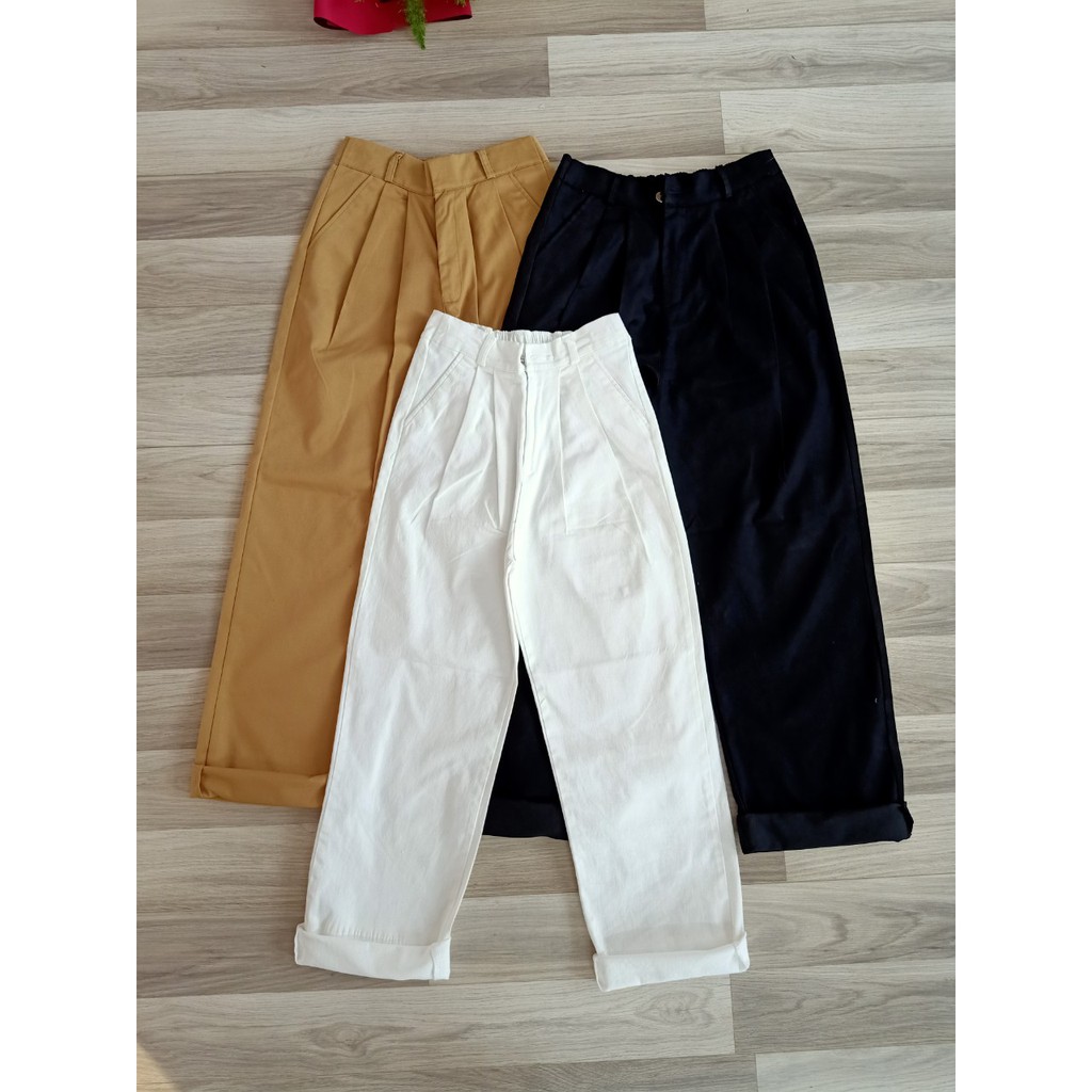 Quần nữ ống rộng jean mỏng baggy đẹp mới giá rẻ | BigBuy360 - bigbuy360.vn