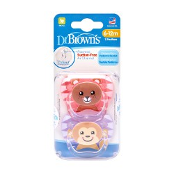 [Chính Hãng] Ty Ngậm Dr.Brown's 0-6m,6-12m ( bộ 2 ty ngậm)