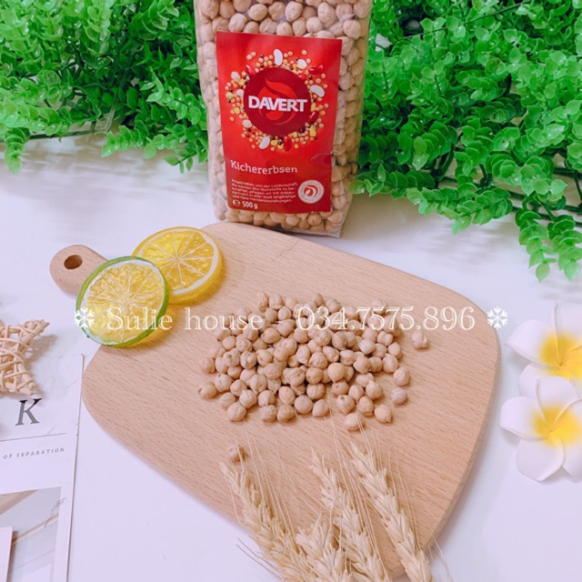 ĐẬU GÀ (CHICKPEAS) HỮU CƠ DAVERT