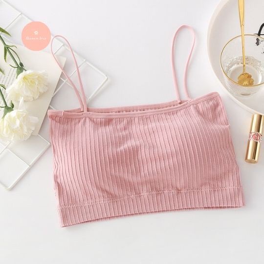 Áo bra 2 dây gân tăm thời trang cho nữ