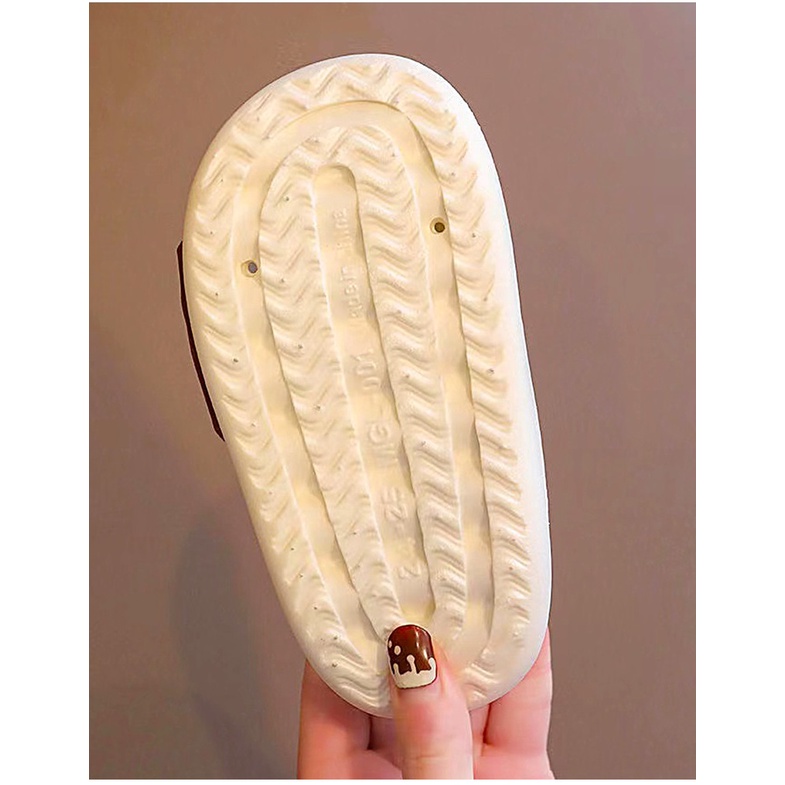 Dép lê bé trai bé gái hình con gấu dễ thương, đế chống trượt -TD22