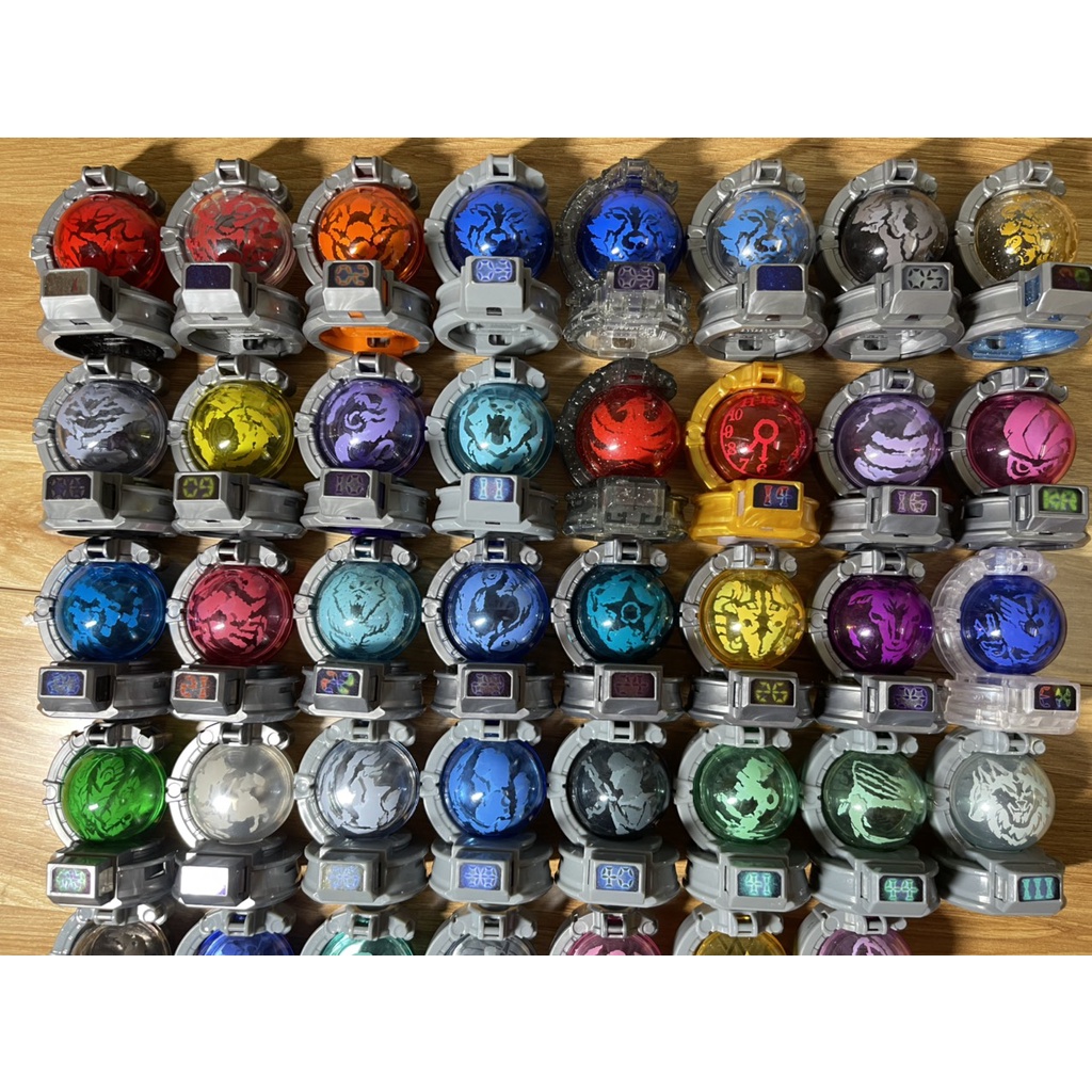 Chiến đội Kyuranger - Tổng hợp DX/Candy/Gashapon Kyutama - Uchuu Sentai Kyuranger Bandai