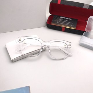 Kính mắt thời trang Hàn Quốc gọng trong suốt - Wild 2