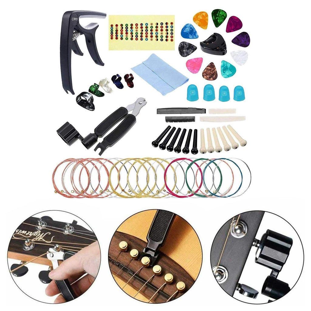 Bộ DụNg Cụ ĐàN Guitar 25 MóN
