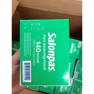 ✈️✈️CAO DÁN SALONPAS MỸ - LOẠI 140 MIẾNG Của Mỹ- Date 03/2026