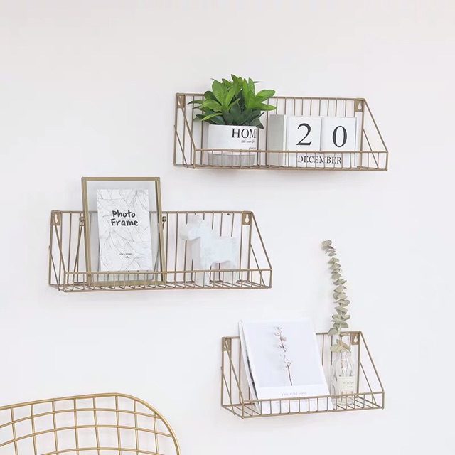 FREE 70K PHÍ SHIP - Kệ sắt treo tường