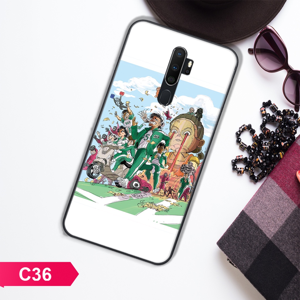 [SALE OFF]ỐP LƯNG OPPO A5 2020-OPPO A9 2020 IN HÌNH SQUID GAME CỰC HOT HÀN QUỐC