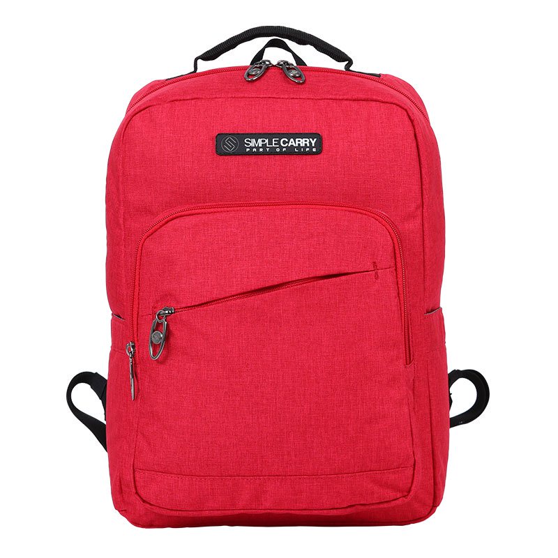 Balo nam nữ thời trang Simplecarry ISSAC 3 D.Red