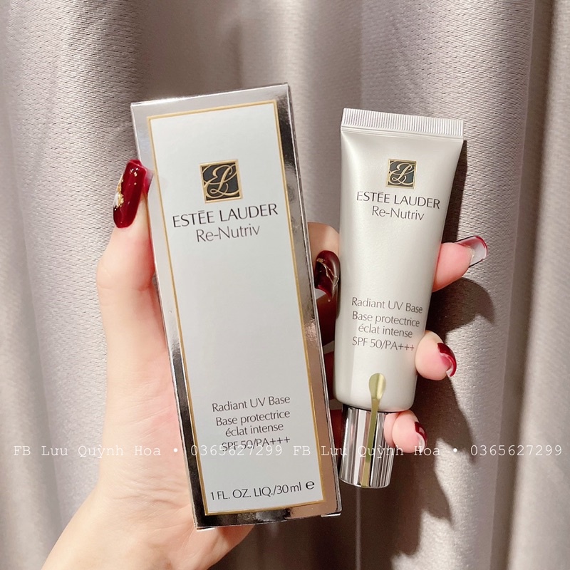 Kem chống nắng kiêm lót Estee Lauder Re-Nutriv Radiant UV Base - SPF50/PA+++ 30ml