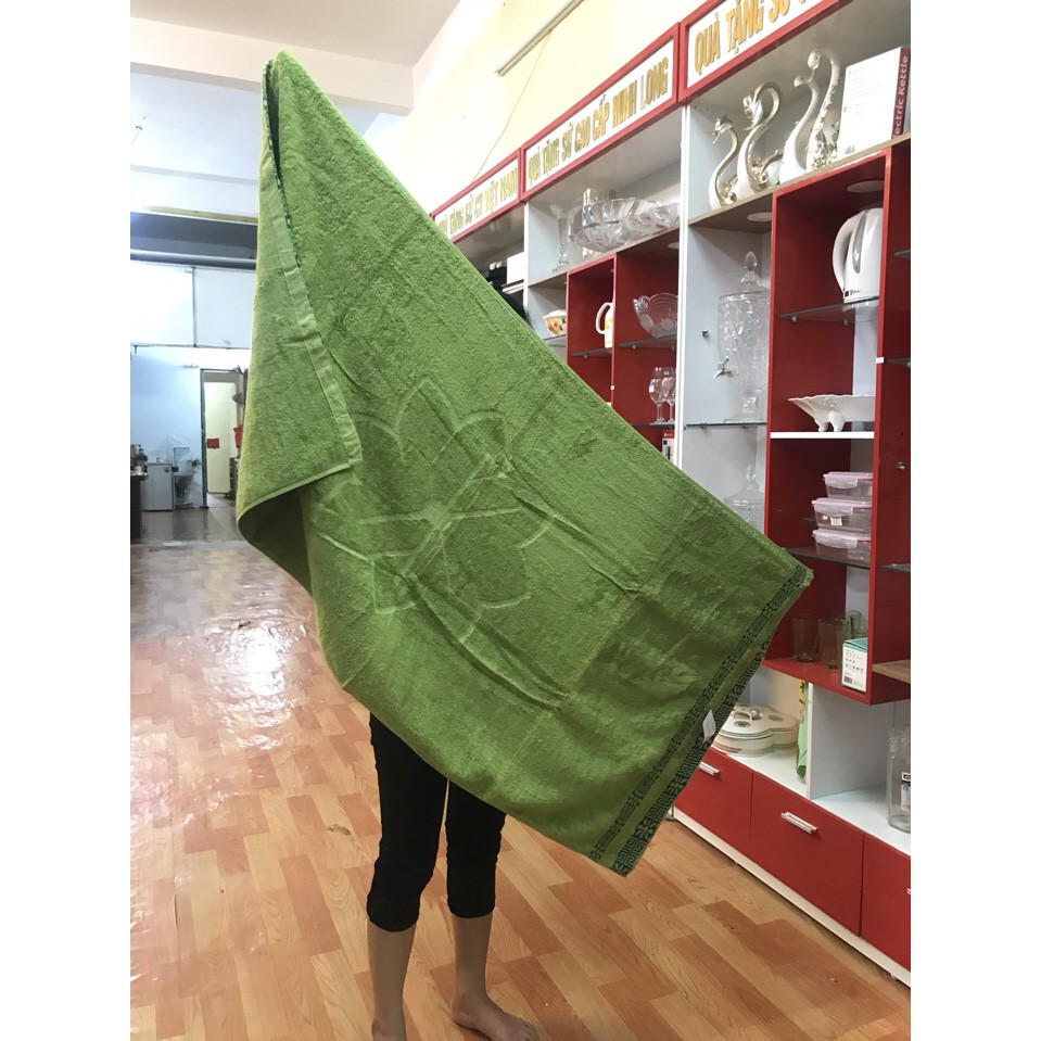 (Thanh lý giá sốc) KHĂN TẮM SPRING SỢI XƠ DỪA TỰ NHIÊN cao cấp ( 70x1m4) MSP:khăncaydua007B150K