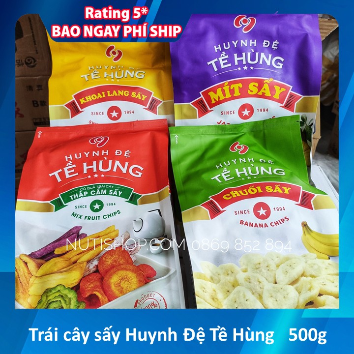 Trái Cây sấy Huynh Đệ Tề Hùng đủ vị date 2020