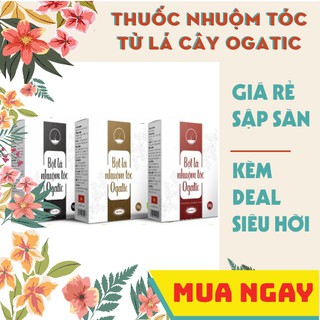 Thuốc nhuộm tóc (RẺ SẬP SÀN), bột nhuộm tóc từ lá cây không hóa chất gây hại, an toàn cho mẹ bầu QUÊ MỘT CỤC 50G