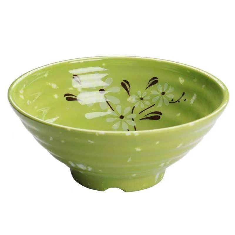 Bát mì dùng cho nhà hàng và thương mại bát lẩu cay bát lớn bát súp bằng nhựa Bộ đồ ăn Ramen melamine