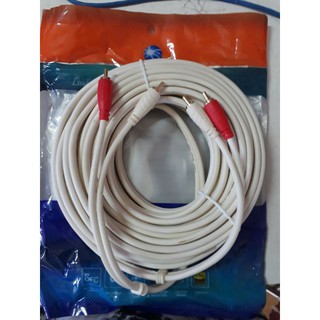 Dây av choseal 2rca ra 2 rca dài 10m- hàng chính hãng