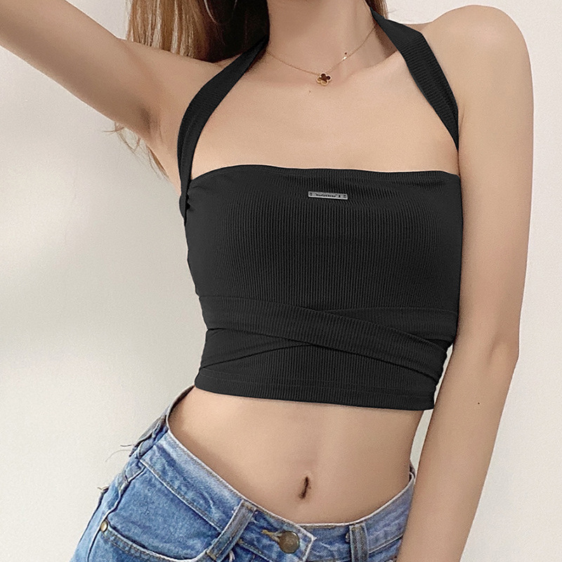 Áo dệt kim DUNEA thiết kế hở lưng quyến rũ thời trang cho nữ