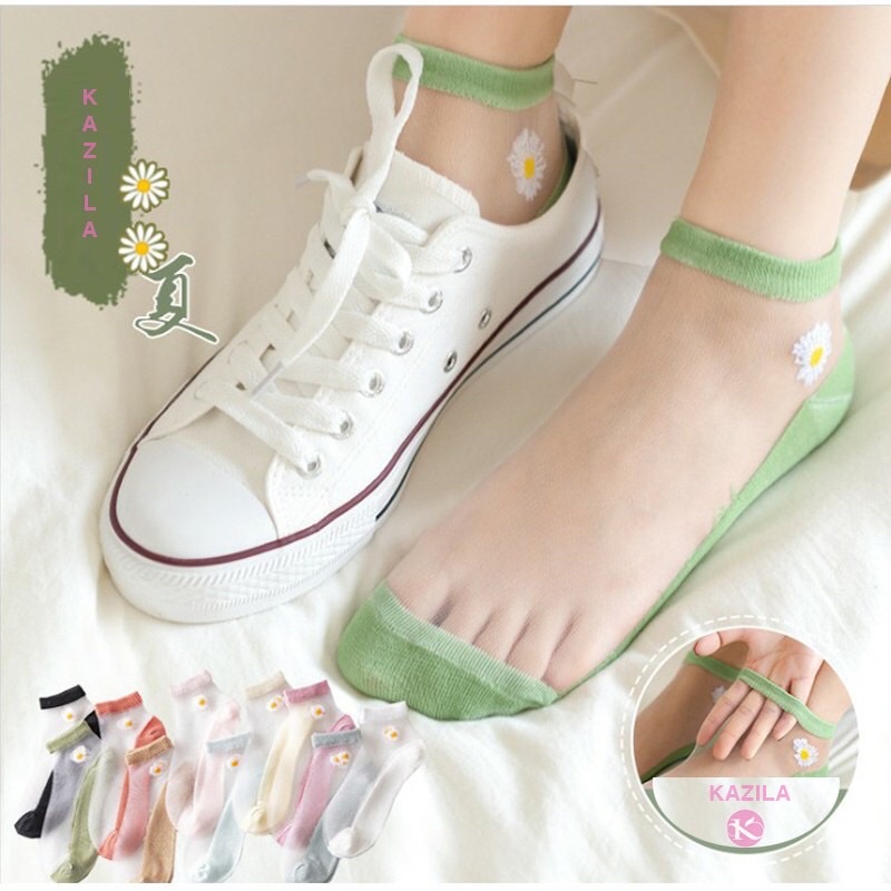 10 đôi tất ren cúc lưới