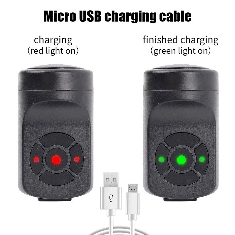 Chuông Điện 120dB Siêu Lớn An Toàn Kèm Sạc USB Cho Xe Đạp