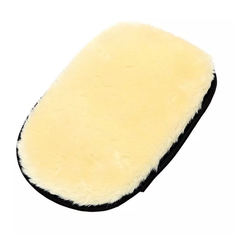 Bao tay rửa xe ô tô không gây trầy xước sơn găng tay lông cừu cọ rửa xe máy loại dày, mềm, thấm hút nước Nhật Bản Mart