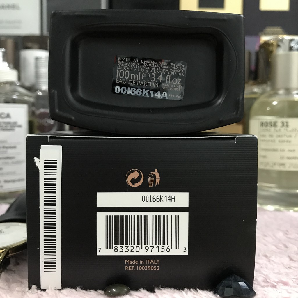 [Mẫu Thử] Nước Hoa Nam Bvl Man In Black