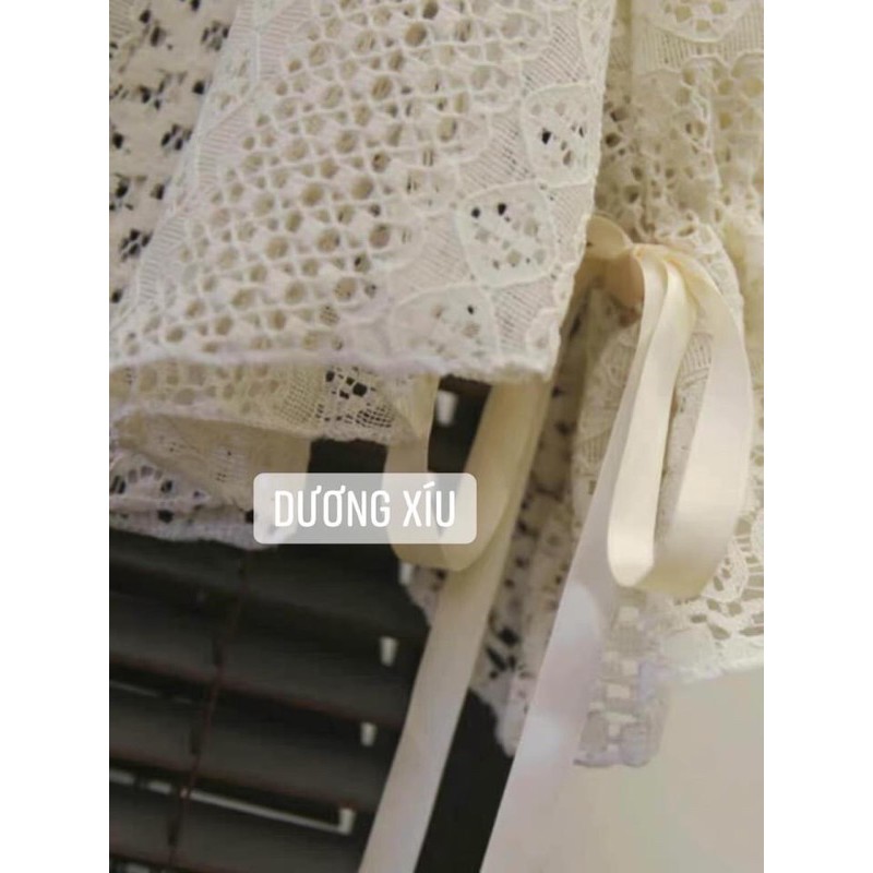 Cardigan ren len tay nơ | BigBuy360 - bigbuy360.vn