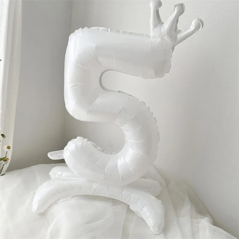 Bong Bóng Nhôm 32 Inch Hình Chữ Số Dùng Trang Trí Tiệc Sinh Nhật