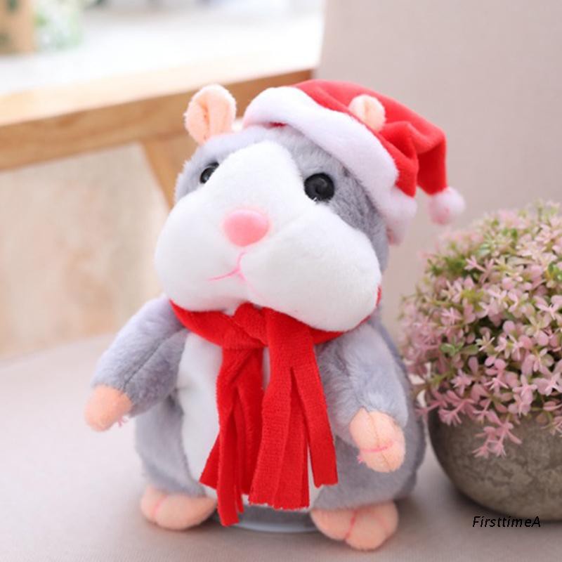 Chuột Hamster Nhồi Bông Biết Nói Vui Nhộn Dành Cho Bé