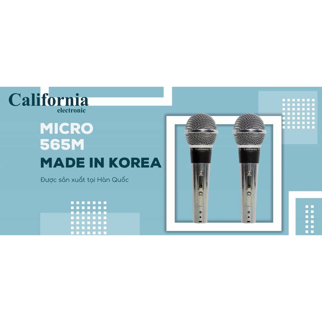 Micro có dây California PRO 565M | MỚI 10000% - BH CHÍNH HÃNG