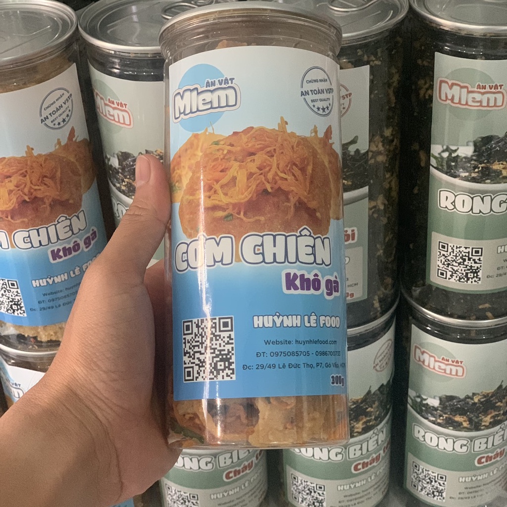 [HỎA TỐC] Cơm Cháy Chiên Mắm Lắc Khô Gà ( Giòn ngon – Đậm vị ) – 300Gram | Mlem Ăn Vặt Sài Gòn | BigBuy360 - bigbuy360.vn