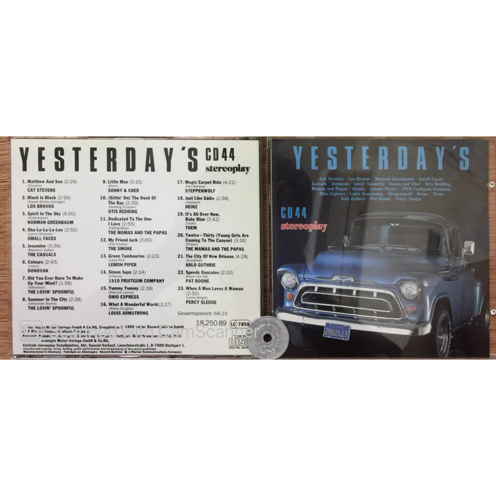 stereomate - CD gốc: Stereoplay Yesterday's CD 44