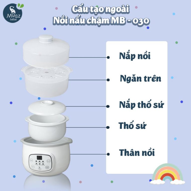 Nồi Nấu Chậm Moaz bébé MB030