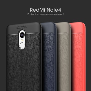 Ốp Xiaomi Redmi NOTE4/4X  giả da AutoFocus loại 1 XỊN FULLBOX