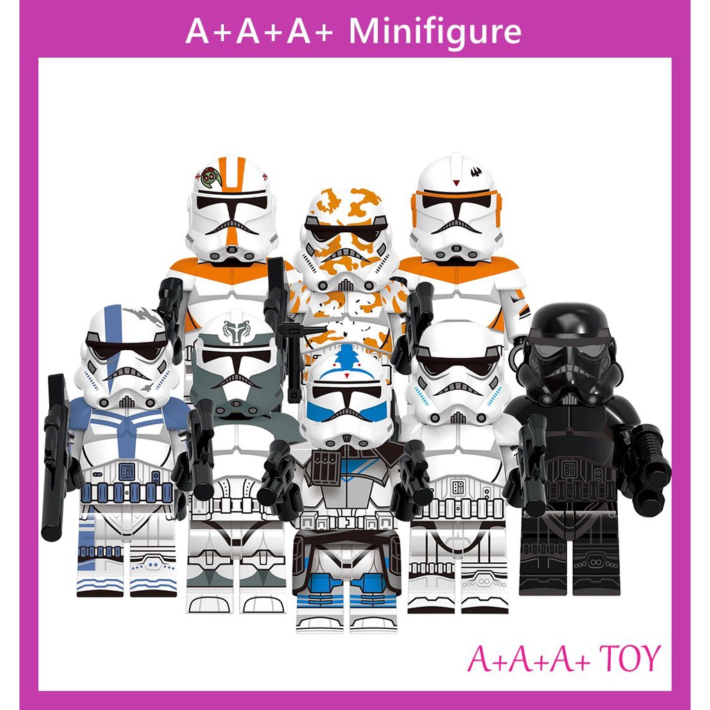 Mô Hình Đồ Chơi Lắp Ráp Nhân Vật Mandalorian Stormtrooper Star Wars