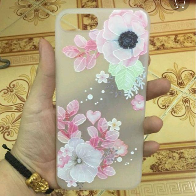 Ốp lưng kiểu dáng thời trang cho iphone 7 plus (tặng kính cường lực)