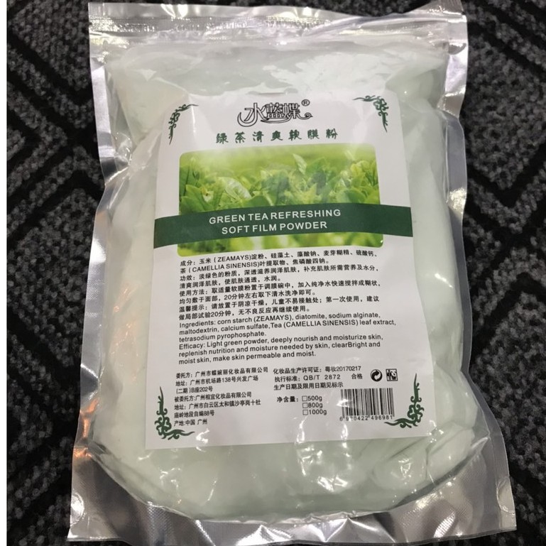 1kg Bột trà xanh nguyên chất - Trà xanh kiểm soát dầu dưỡng ẩm