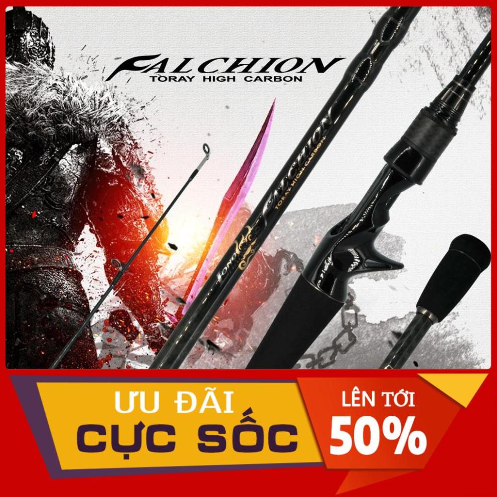 CẦN CÂU LURE MÁY NGANG - FALCHION Đồ câu Cha Già Vlogs