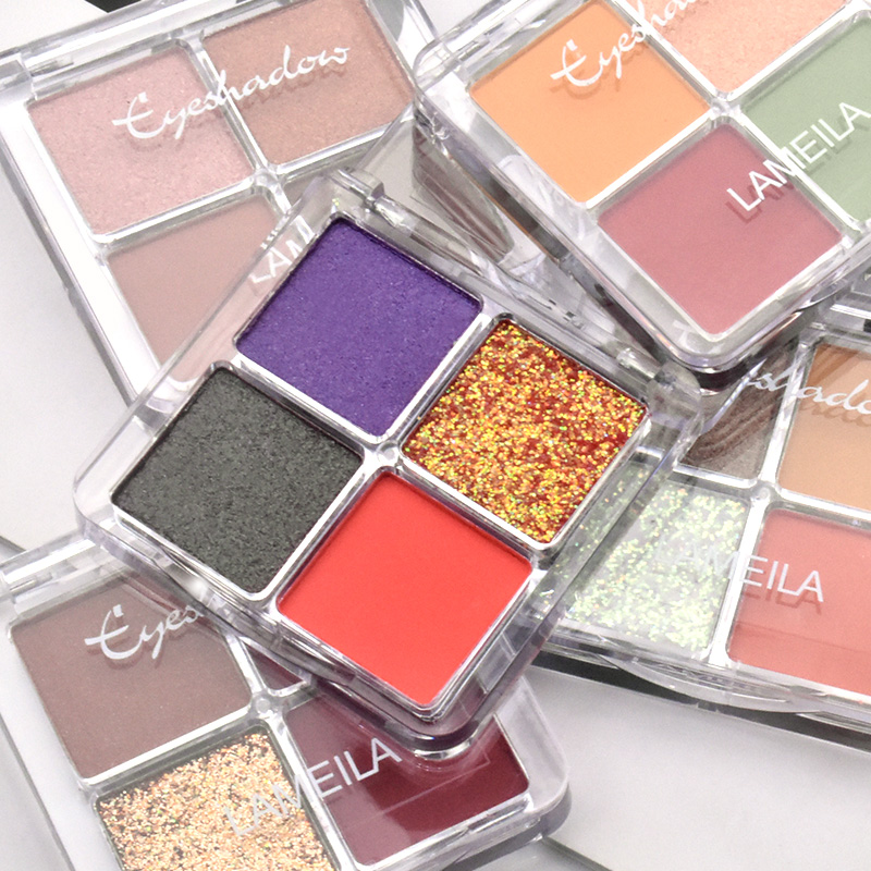 [Hàng mới về] Bảng Phấn Mắt Bốn Màu Trang Điểm Chuyên Nghiệp | BigBuy360 - bigbuy360.vn