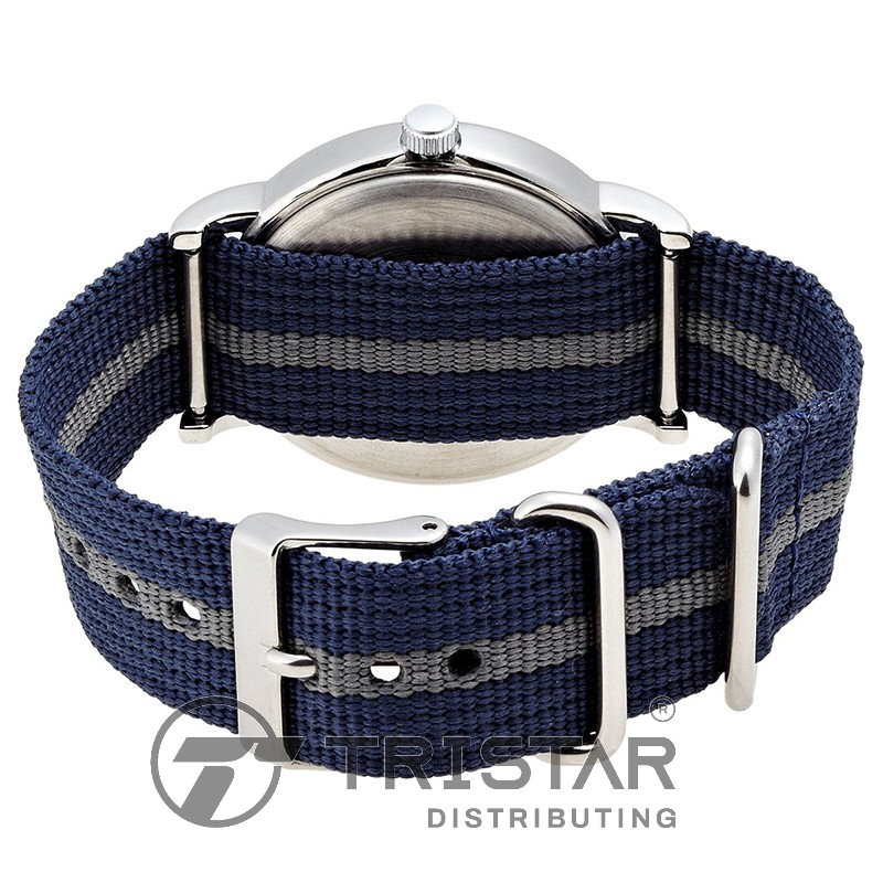 Đồng hồ Unisex Nam Nữ Timex Weekender T2N654 Xanh Dây Vải - Chính Hãng
