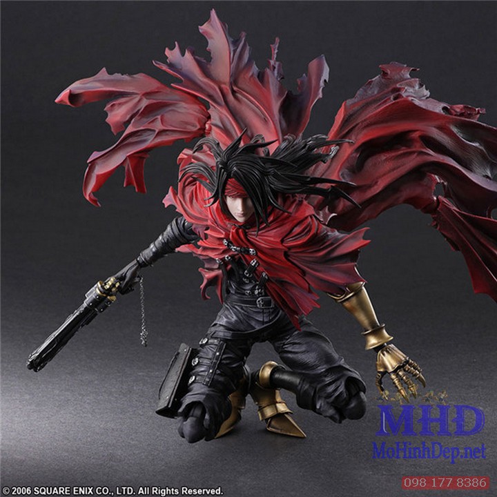 [MHĐ] Mô hình Figma Vincent Valentine PAK - Final Fantasy VII