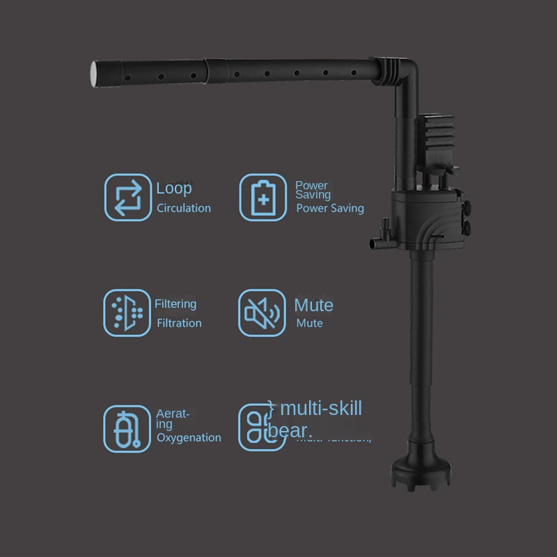 Máy Bơm Oxy Ba Trong Một Đa Năng Cho Bể Cá