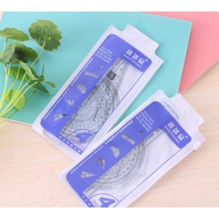 Bộ 4 loại thước kẻ cực tiện lợi cho học sinh - TK02 - tiemnhaheireystationery