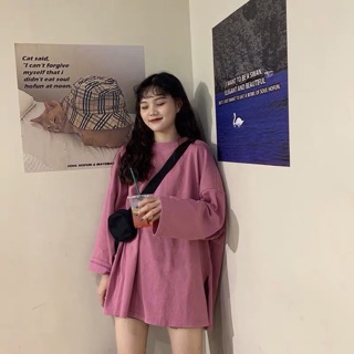 [ORDER TAOBAO] Áo phông tay dài xẻ tà ulzzang