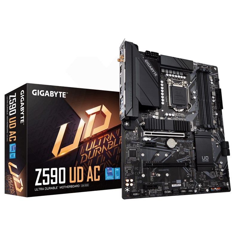 Mainboard bo mạch chủ Gigabyte Z590 UD AC (Intel) new chính hãng