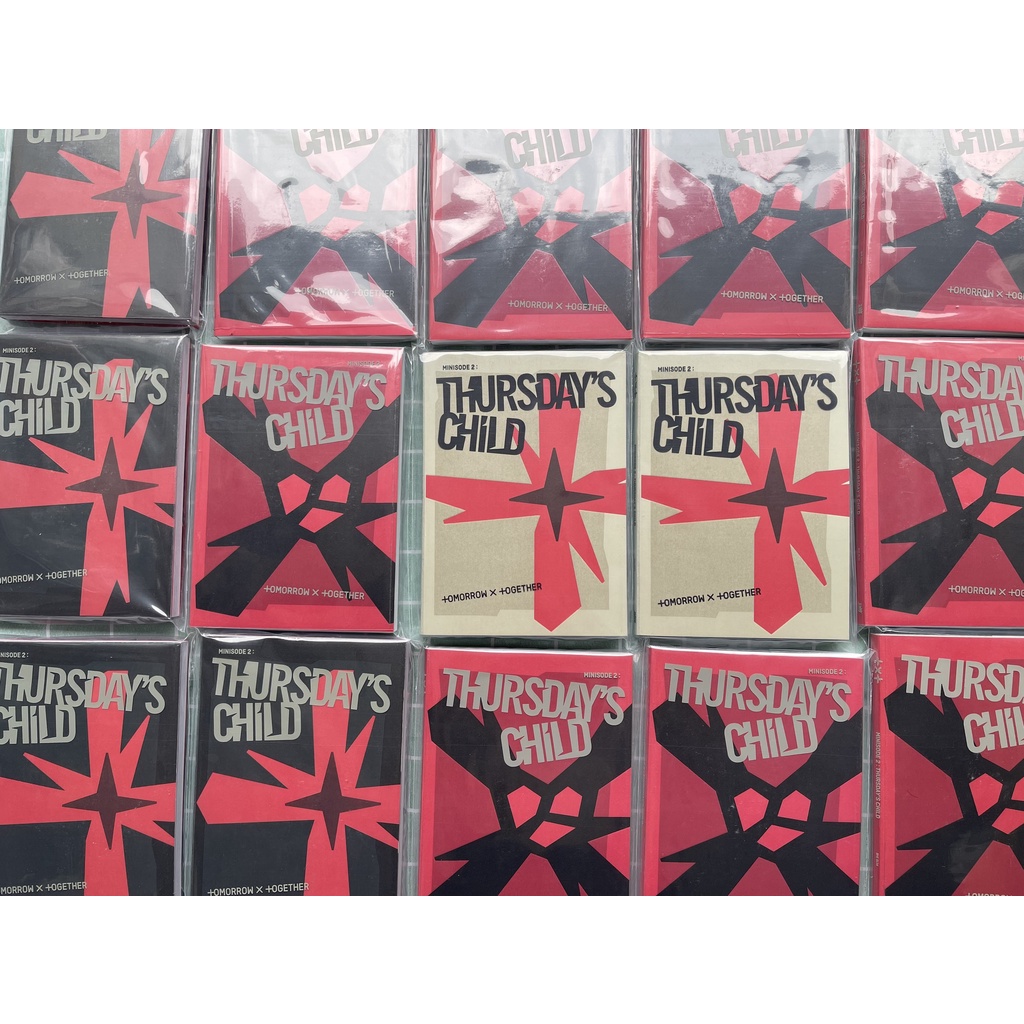 Có sẵn bộ ảnh TXT  minisode 2: Thursday's Child nguyên seal kèm POB