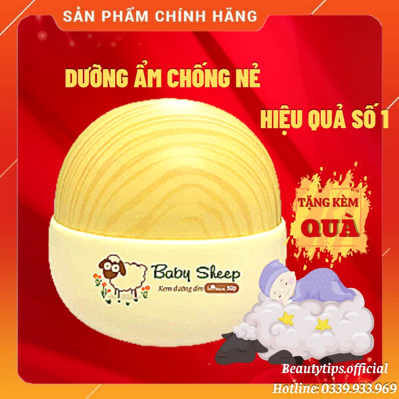 (+Quà) Kem Dưỡng Ẩm Cho Bé Baby Sheep I’m Nature 50gr